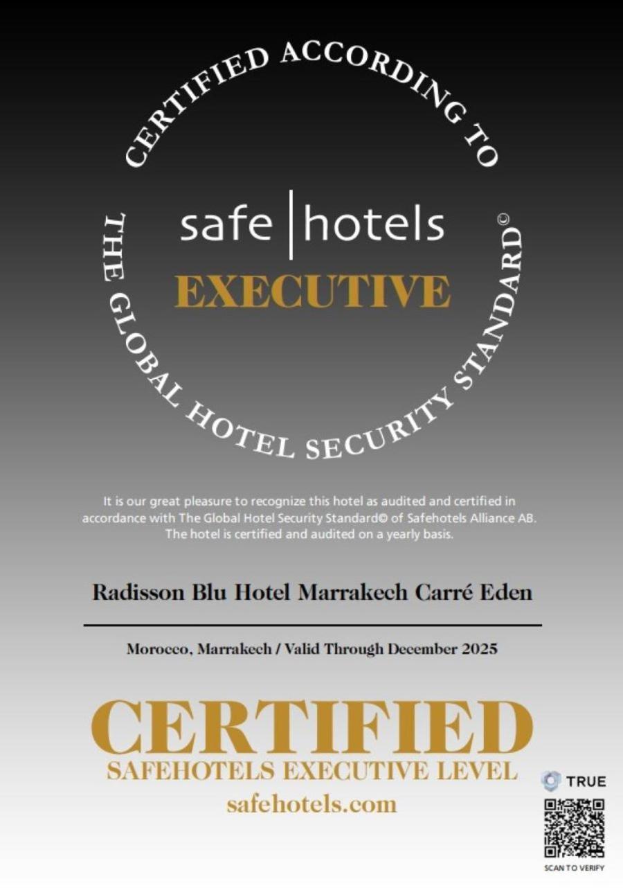 Hotel Radisson Blu Marrakech, Carré Eden 5*
